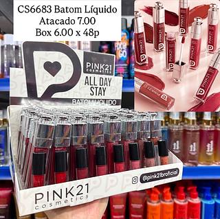 Batom Líquido Matte Stay All Day Pink 21