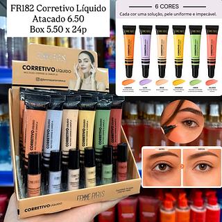 Corretivo Líquido Multiuso Corrige e Camufla Femme Paris