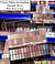 Paleta de Sombras e Glitter Bad Girls Pink 21