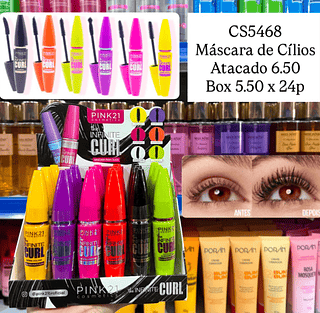 Máscara de Cílios The Infinite Curv Pink 21