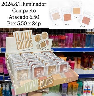 Iluminador Compacto Ilume Colors Vivai (somente avulso)