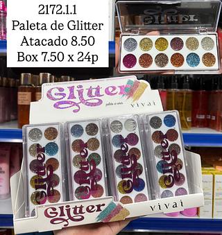 Paleta de Glitter Vivai