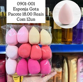 Pacote Esponja Gota com 12 Unidades