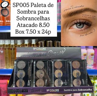 Paleta de Sombra Para Sobrancelhas Color My Brows Sp Colors