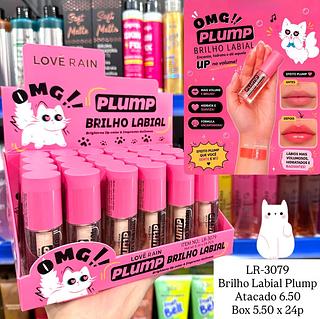 Brilho Labial Volumoso Plump OMG Lové Rain