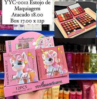 Estojo de Maquiagem Unicórnio Yoyo Maquiamor
