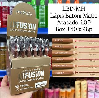 Lápis Batom Matte Lipfusion Contorna e Preenche Mahav