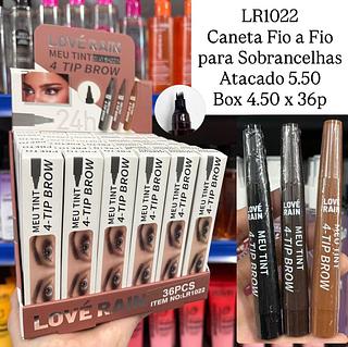 Caneta Fio a Fio para Sobrancelhas Lové Rain