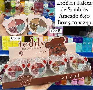 Paleta de Sombras Teddy Vivai (somente peças)