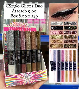 Delineador Colorido e Delineador com Glitter 2 em 1 Pink 21 (somente peças)