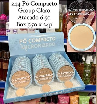 Pó Compacto Micronizado Grupo Claro Mia Make