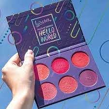 Paleta de Sombras Hello World Luisance Validade Out/2025