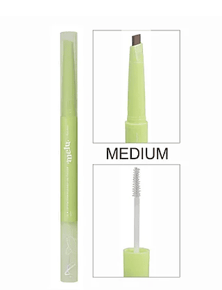 Lápis para Sobrancelhas e Gel Fixador 2 em 1 Medium Melu By Ruby Rose (somente avulso)