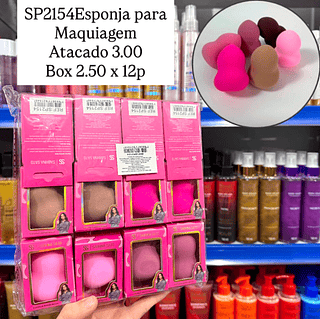 Esponja para Maquiagens Anatômica Sabrina Sato