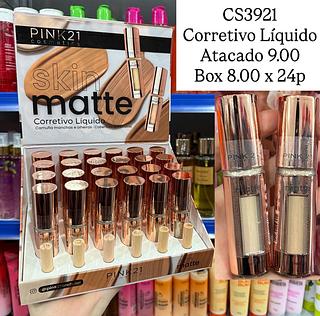 Corretivo Líquido Skin Matte Pink 21