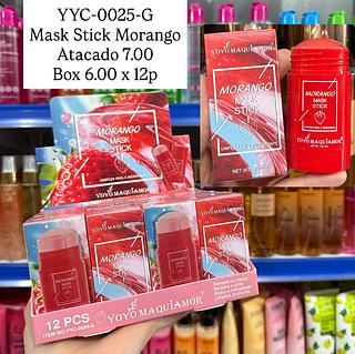 Mask Stick Morango Yoyo Maquiamor