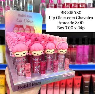 Lip Gloss com Chaveiro Bobbi Rara