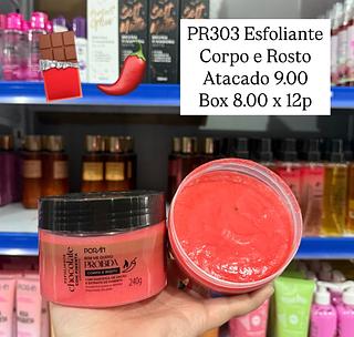 Esfoliante Corpo e Rosto Chocolate com Pimenta Bem Me Quero Poran
