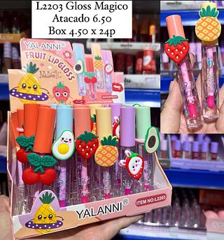 Lip Gloss Fruit Magic com Anel Yalanni