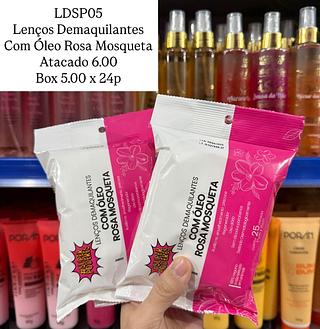 Lenços Demaquilantes com Óleo Rosa Mosqueta Super Poderes