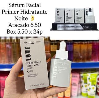 Sérum Facial Primer Hidratante Oil-Free Noite Max Love