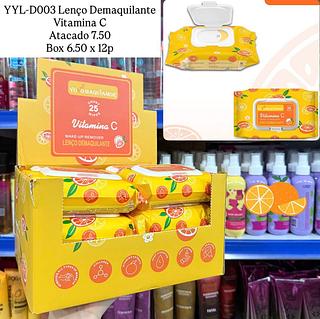 Lenço Demaquilante Vitamina C Yoyo Maquiamor