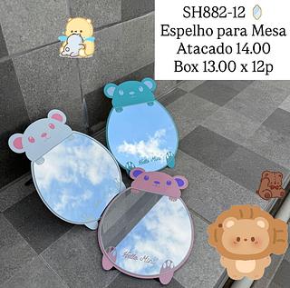 Espelho para Mesa Hello Mini