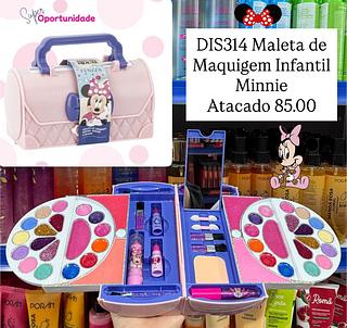 Maleta de Maquiagem Infantil Minnie Fenzza