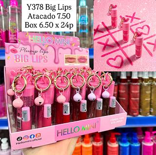Lip Gloss com Chaveiro Hello Mini