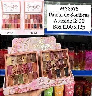 Paleta de Sombras Girls Mylife (somente peças)