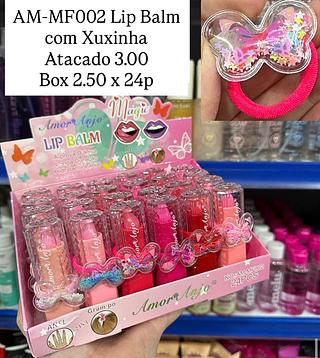 Lip Balm Borboleta Com Xuxinha Amor Anjo