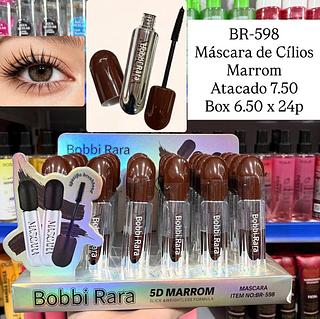 Máscara de Cílios 5D Marrom Slick & Weightless Formula Bobbi Rara (somente avulso)