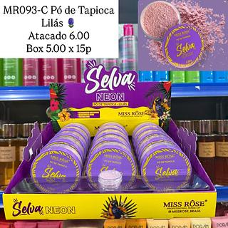 Pó de Tapioca Selva Neon Lílas Miss Rôse