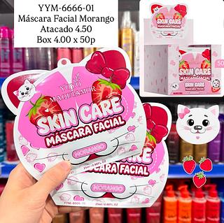 Máscara Facial Morango Yoyo Maquiamor