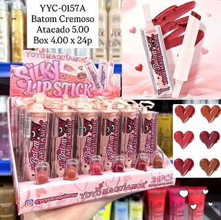 Batom em Bastão Matte Silk Lipstick Yoyo Maquiamor