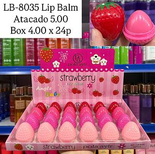 Lip Balm Morango Strawberry Pola Aylr