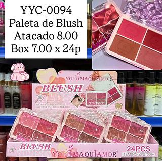 Paleta de Blush Yoyo Maquiamor