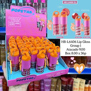 Lip Gloss Party Time Poptar Grupo 1 Ruby Rose