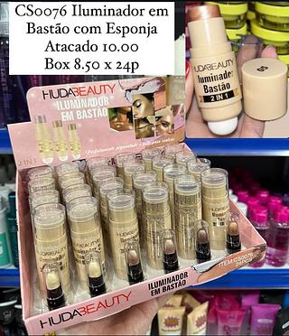 Iluminador em Bastão com Esponja Huda Beauty