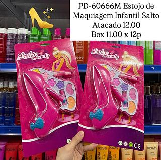 Estojo de Maquiagem Infantil Salto Little Beauty