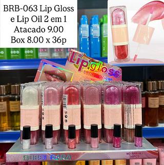 Lip Gloss e Lip Oil 2 em 1 Bobbi Rara
