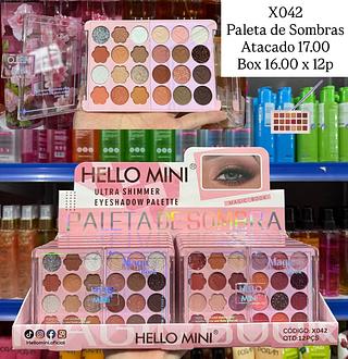 Paleta de Sombras Hello Mini