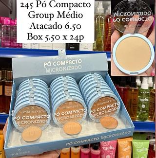 Pó Compacto Micronizado Grupo Médio Mia Make