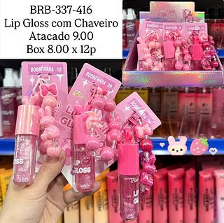 Lip Gloss com Chaveiro Bobbi Rara