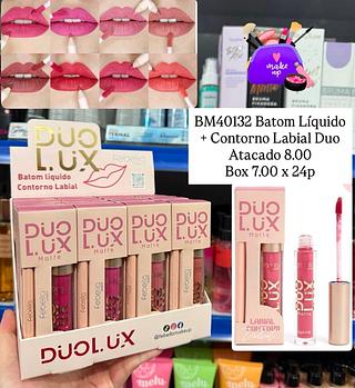 Duo Lux contorno Lápis Labial Febella