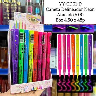 Caneta Delineador Neon Yoyo Maquiamor