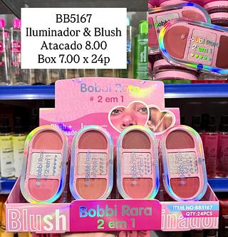 Iluminador e Blush 2 em 1 Bobbi Rara