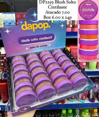 Blush Solto Cintilante Noite de Estrela Dapop (somente peças)