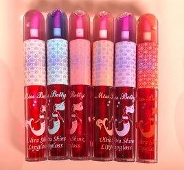 Duo Lip Gloss e Lip Tint Ultra Shine Miss Betty (somente peças)