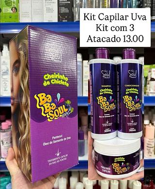 Kit Capilar Uva Soul